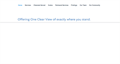 Desktop Screenshot of oneclearview.com