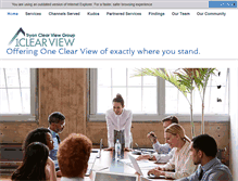 Tablet Screenshot of oneclearview.com